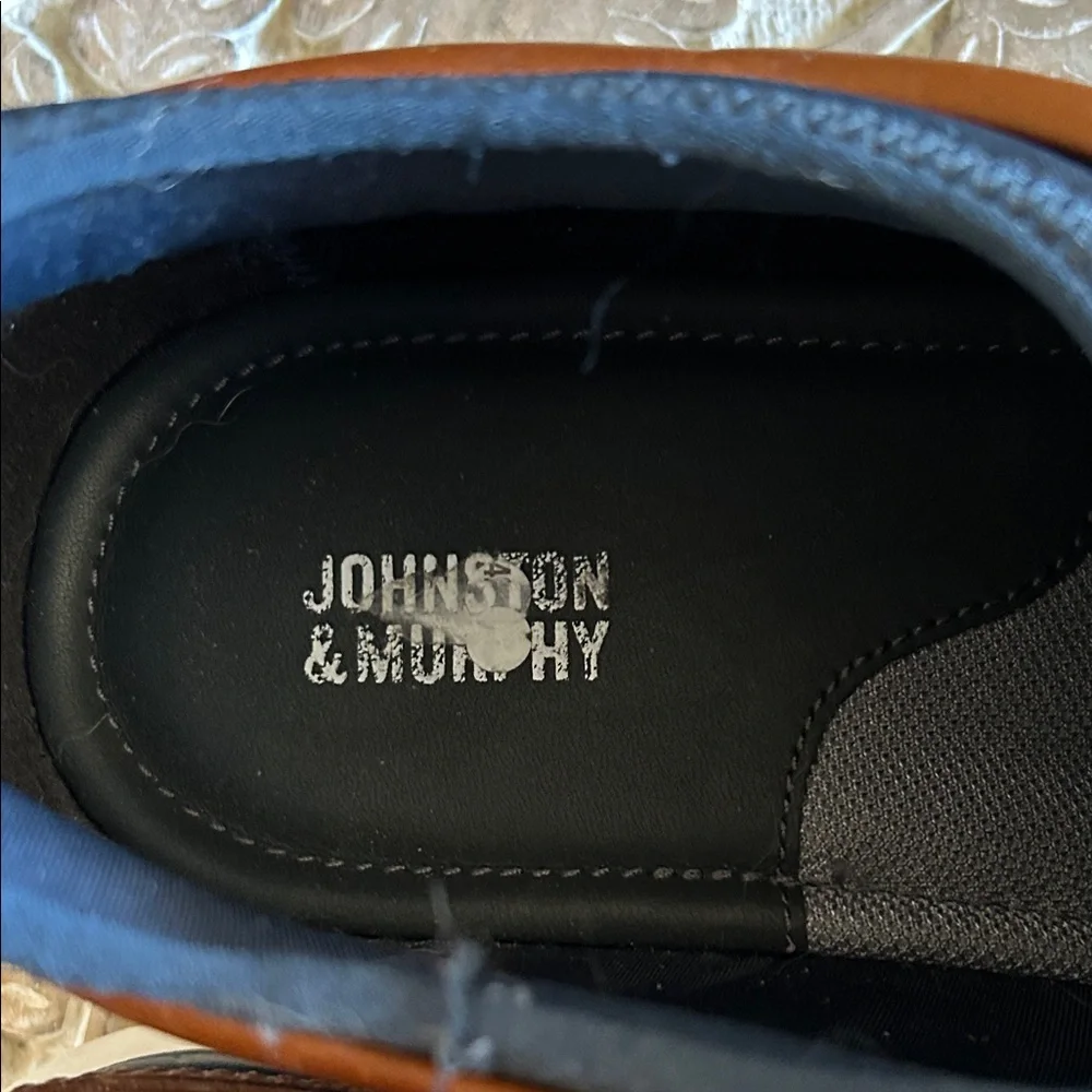 Johnston & Murphy Men's Leather Oxfords Hybrid Size 12M